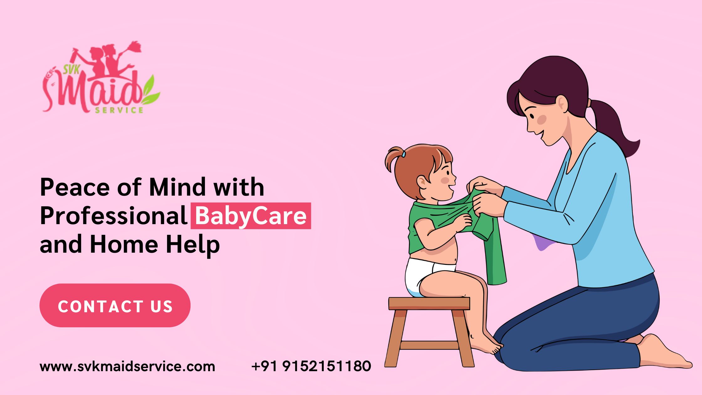 Peace of Mind with Professional Babycare and Home Help
